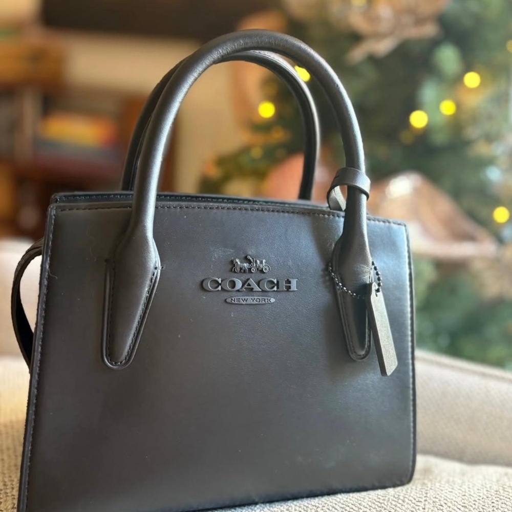 Coach Andrea carryall purse
